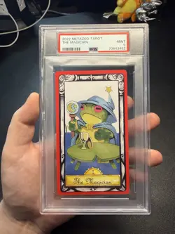 Metazoo Seance x eBay - THE MAGICIAN LOVELAND FROGMAN Tarot Card PSA 9 - Image 1