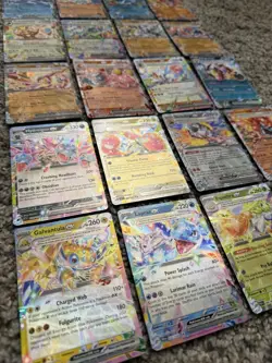 Pokemon TCG Scarlet & Violet 28 Card Ex Holo Lot! All NM - Image 2