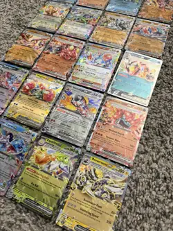 Pokemon TCG Scarlet & Violet 28 Card Ex Holo Lot! All NM - Image 3
