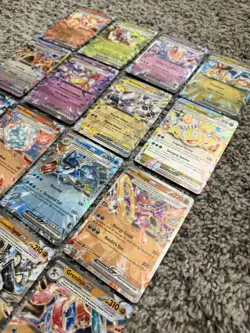 Pokemon TCG Scarlet & Violet 28 Card Ex Holo Lot! All NM - Image 4