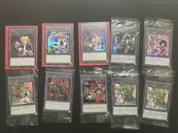 Yu-Gi-Oh Token Cards Lot of 10 Cards (7 of Them Sealed) Mint Condition - Image 1