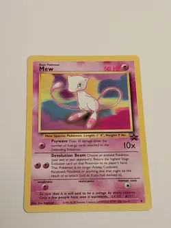 Mew 1995 Promo Pokemon card #151 Original First Edition - Image 1
