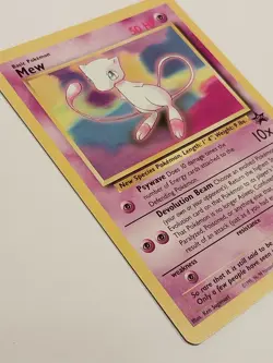 Mew 1995 Promo Pokemon card #151 Original First Edition - Image 2