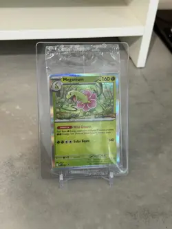 Pokemon Mega Evolution Prerelease Holo Staff Promo Cards Set of 4 SEALED - Image 1