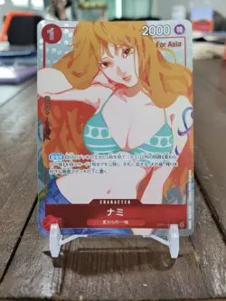 [US SHIP] Nami OP01-016 R - Premium Girls Edition Japanese ONE PIECE Card Game - Image 1