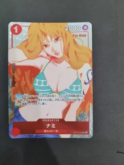 [US SHIP] Nami OP01-016 R - Premium Girls Edition Japanese ONE PIECE Card Game - Image 2