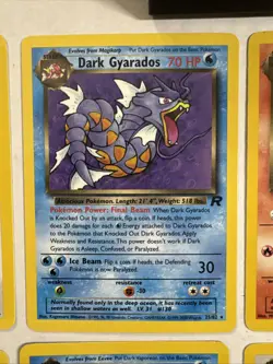 DARK Pokemon TEAM ROCKET DARK Everything..Eleven Card Lot(11) Non Holos - Image 3