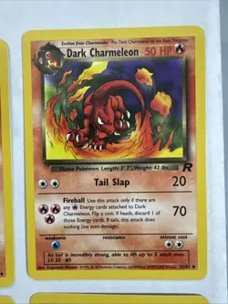 DARK Pokemon TEAM ROCKET DARK Everything..Eleven Card Lot(11) Non Holos - Image 5