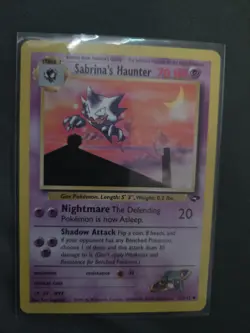 Pokemon TCG Sabrina's Haunter Gym Challenge 1st Edition Card 55/132 - Image 1