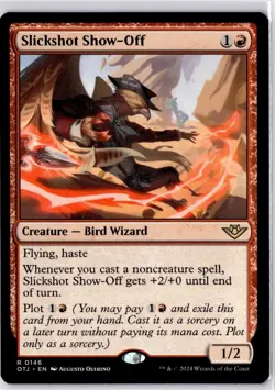 Slickshot Show-Off Outlaws of Thunder Junction Regular NM R 0146 - Image 1