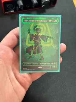 Toph, the First Metalbender (Borderless) (Neon Ink Foil) Avatar: The Last... - Image 1