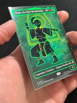 Toph, the First Metalbender (Borderless) (Neon Ink Foil) Avatar: The Last... - Image 3
