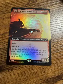 MTG Magic The Gathering Avatar Extended Art Foil Eternal Iroh Dragon of the West - Image 1
