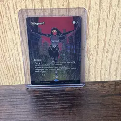 MTG Spider-Man Silkguard Borderless Eternal Legal Foil - Image 1