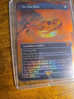 Magic The Gathering MTG The One Ring Borderless Foil Promo NM - Image 1