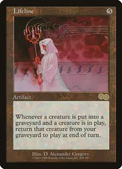 Lifeline (Near Mint NM) MTG Magic - Urza's Saga - Image 1
