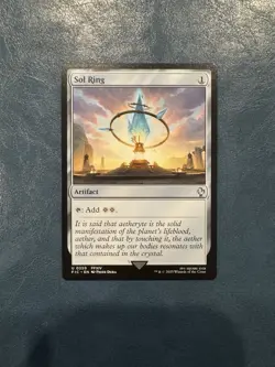 Sol Ring (0359) #359 (NM) Final Fantasy FIC Magic MTG - Image 1