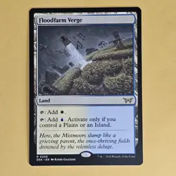 Magic MTG-Floodfarm Verge: Duskmourn House of Horror DSK R #259 - Image 1