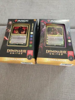 MTG Dominaria United Commander Decks Dihada & Jared BOTH DECKS SEALED - Image 1