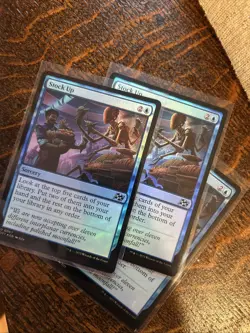 Stock Up Aetherdrift Foil NM-M Unplayed MTG 0067 Magic Commander Uncommon - Image 1