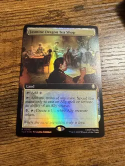 MTG Magic The Gathering Avatar Extended Art Foil Jasmine Dragon Tea Shop - Image 1