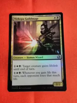 Vizkopa Guildmage - Iconic Masters - MTG Uncommon FOIL - Unplayed Mint+ - Image 1
