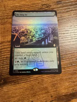 MTG Magic The Gathering Avatar Extended Art Foil Ba Sing Se - Image 1