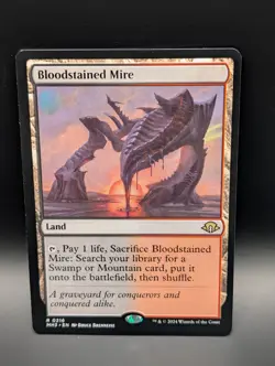 MTG - Bloodstained Mire - Land (B/R) - MH3 216 - Rare - NM - Image 1