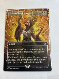 Flare of Fortitude (Borderless) Modern Horizons 3 Regular - Image 1