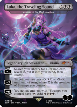 [1x] Luka, the Traveling Sound - Liliana of the Dark Realms Near Mint, English - Image 1