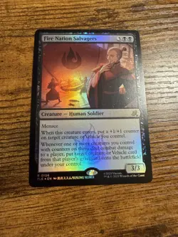 MTG Magic The Gathering Avatar Fire Nation Salvagers Eternal FOIL Rare! - Image 1