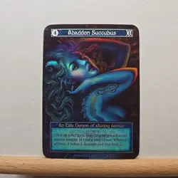 Abaddon Succubus FOIL Elite Sorcery Contested Realm Gothic - Image 1