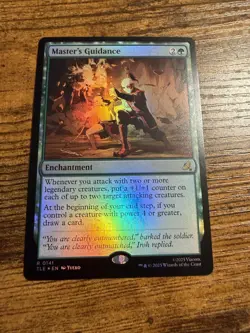 MTG Magic The Gathering Avatar Masters Guidance Eternal FOIL Rare! - Image 1