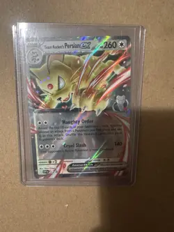 Pokemon TCG Team Rocket's Persian ex Black Star Promo SVP 218 NM - Image 1