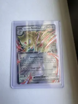 Pokemon TCG Team Rocket's Persian ex Black Star Promo SVP 218 NM - Image 2