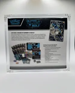 Pokemon Center Scarlet & Violet Black Bolt Elite Trainer Box ETB W/ Acrylic Case - Image 2