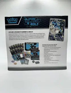 Pokemon Center Scarlet & Violet Black Bolt Elite Trainer Box ETB W/ Acrylic Case - Image 3