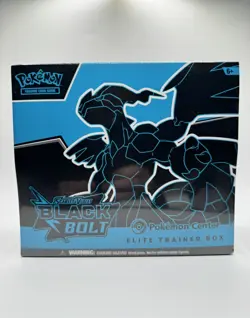 Pokemon Center Scarlet & Violet Black Bolt Elite Trainer Box ETB W/ Acrylic Case - Image 4