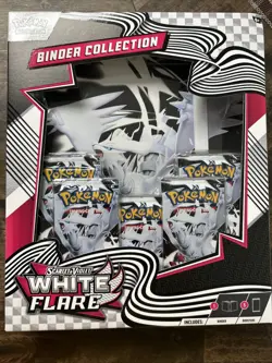 Pokemon TCG White Flare Binder Collection - Image 1