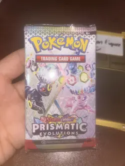 VERY HEAVY! GOD PACKUUU 22.52g Prismatic Evolutions Pokemon TCG Booster (SEALED) - Image 2