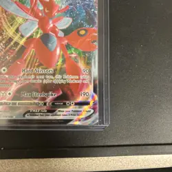 Pokemon TCG Scizor Vmax Darkness Ablaze 119/189 Holo Ultra Rare - Image 3