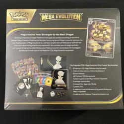 Pokemon TCG ETB Mega Evolution Elite Trainer Box (Gardevior) HAS TEAR IN SEAL - Image 4