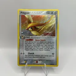Pokemon TCG Pidgeot 10/112 Fire Red Leaf Green Holo - Image 1