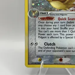 Pokemon TCG Pidgeot 10/112 Fire Red Leaf Green Holo - Image 5