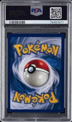 1999 POKEMON FOSSIL 1ST ED #4 DRAGONITE-HOLO PSA 9 - Image 2