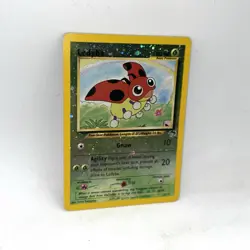 Ledyba Reverse Holo Pokemon 7/18 Southern Islands Collection - Image 3