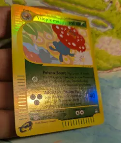 Vintage! - Vileplume - Pokemon TCG Aquapolis 43/147 - Reverse Holo Rare - NM - Image 4