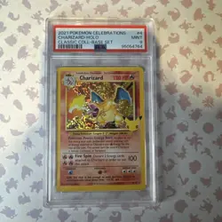 Pokemon 2021 Charizard Holo Celebrations Classic Collection PSA 9 #4/102 - Image 1