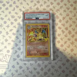 Pokemon 2021 Charizard Holo Celebrations Classic Collection PSA 9 #4/102 - Image 3
