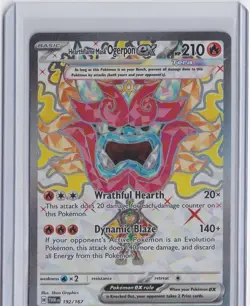 Pokemon TCG Hearthflame Mask Ogerpon ex 192/167! NM Condition! See Description! - Image 1